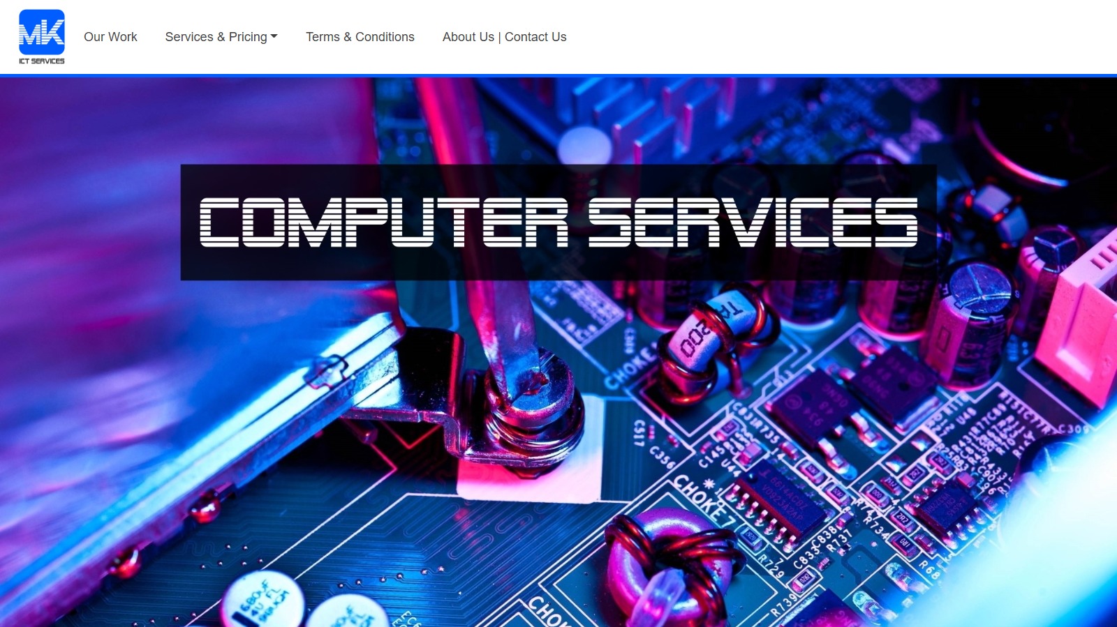 MK ICT Services project preview