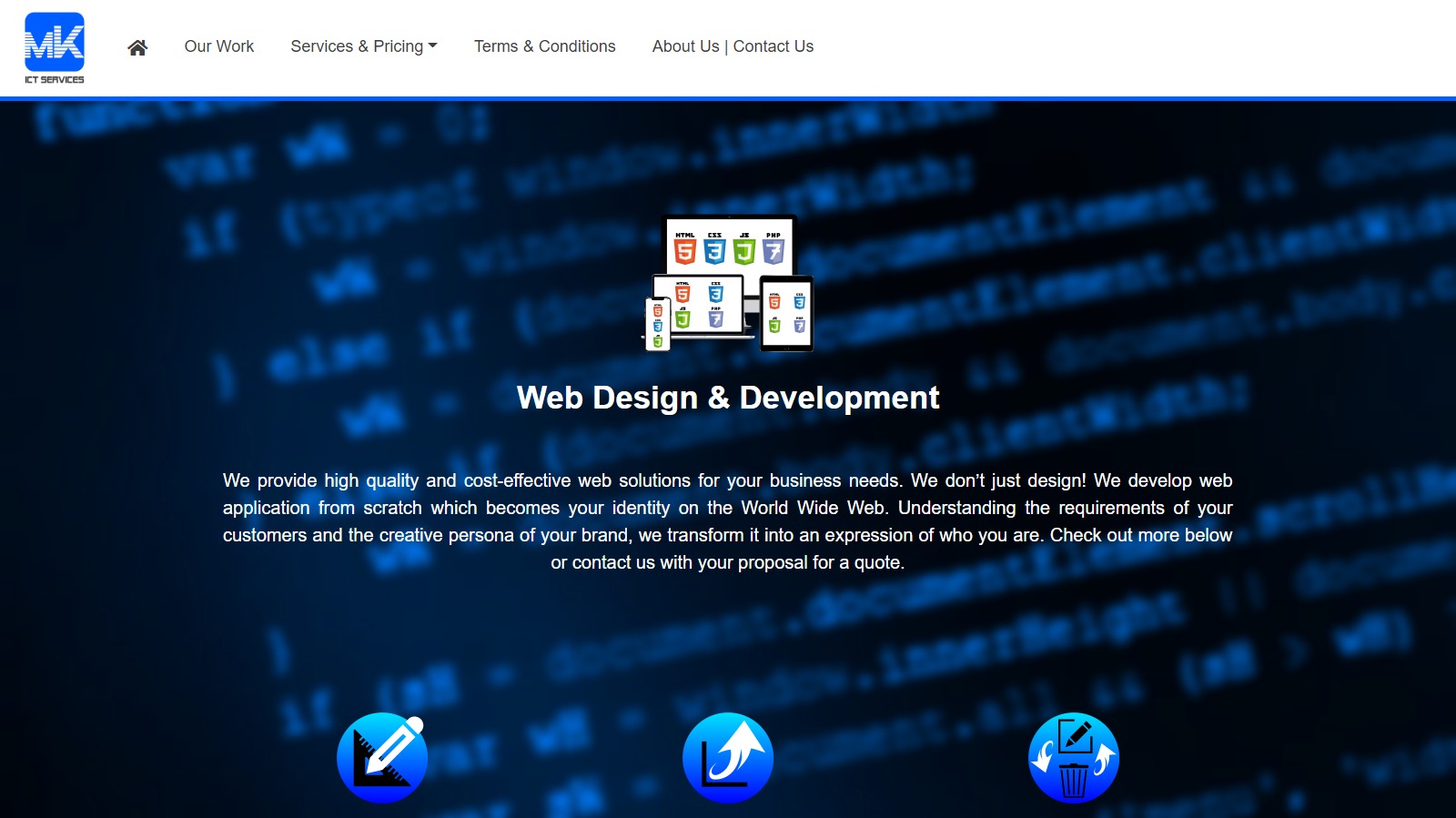 IT Services & Enquiry Website screenshot 8