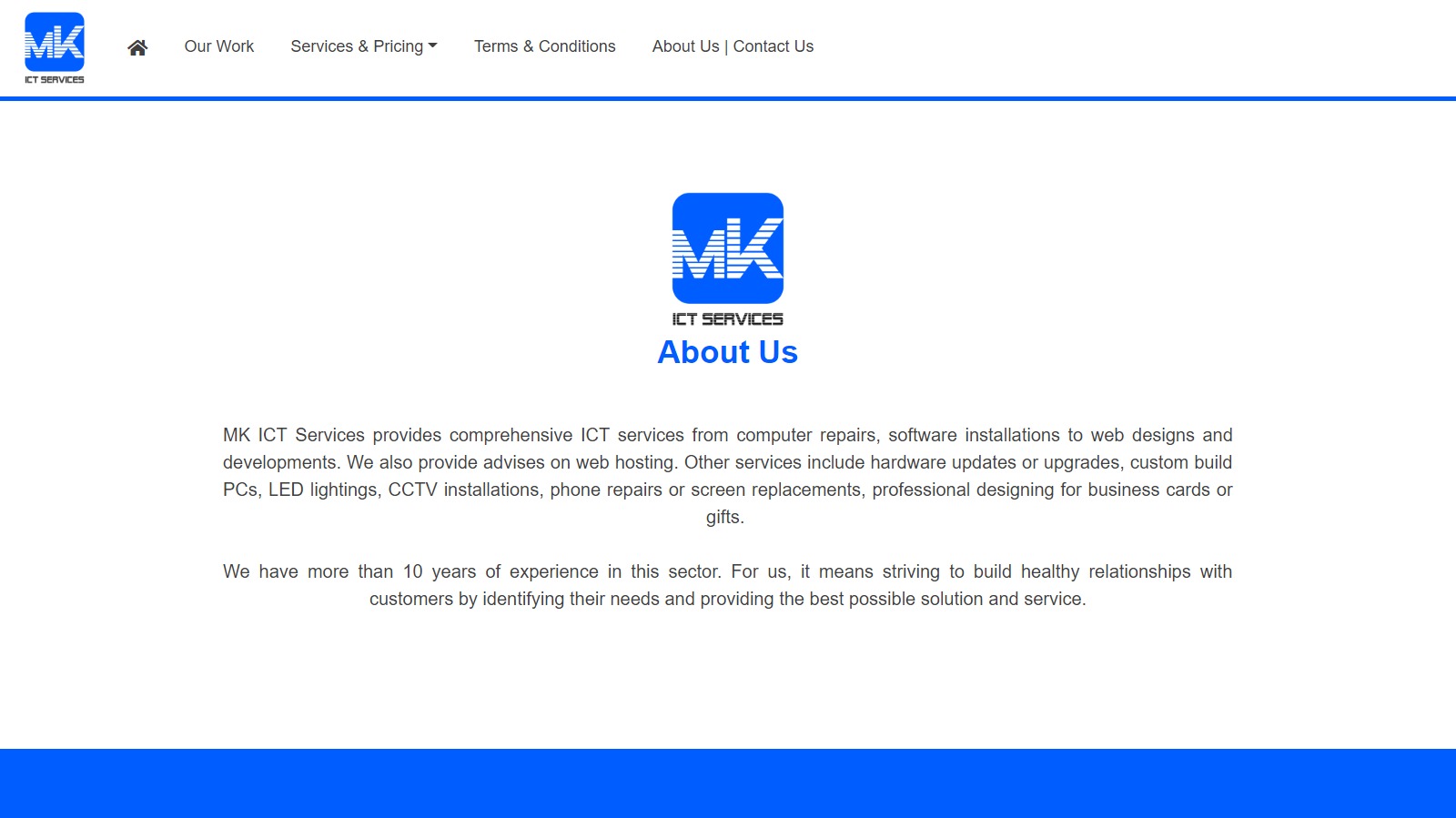 IT Services & Enquiry Website screenshot 14